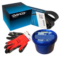 DAYCO Keilrippenriemensatz mit Rollen + Handschutz für BMW 1 F20 F21 2 F22 F87