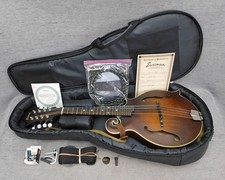 Eastman MD315E F-Style RH Mandolin K K Pickup Bag Extras Clean Looks Unused