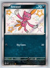 Sneasel 182/091 SV: Paldean Fates Holo NM
