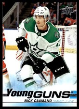 2019-20 Upper Deck Young Guns YG RC Nick Caamano Rookie Dallas Stars #518