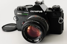  Near MINT  Olympus OM-2 Spot Program SLR Camera w/Auto-s 50mm F1.4 From Japan