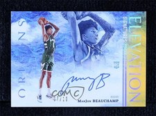 2022-23 Panini Origins Elevation Signatures Gold 7/10 MarJon Beauchamp Auto 11ye