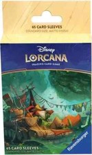 NEW Lorcana Card Sleeves Robin Hood 65-Pack TCG Disney NIB