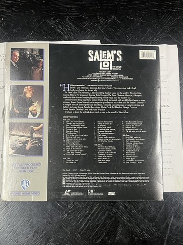 Salem's Lot Laserdisc - Afbeelding 2 van 3