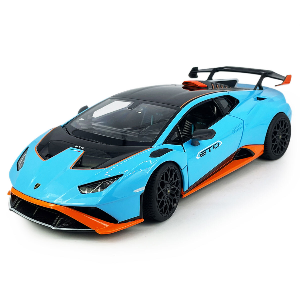 1/18 Scale Lamborghini Huracan STO Model Car Diecast Toy Car Collection for Men