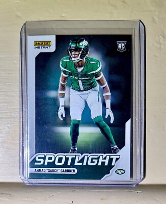 Ahmad  Sauce  Gardner 2022 NFL Panini #3 Spotlight Rookie Football Card 1/603