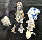 17 Penguin Figurines Crystal Porcelain Glass Delft Resin Metal Various Sizes — photo 2