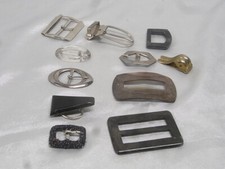 🇫🇷 ANCIEN LOT DE 11 BOUCLE DE CEINTURE VINTAGE BELT BUCKLES