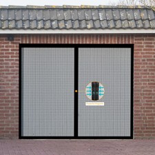 10 X 8 ft Magnetic Garage Door Screen Fiberglass Insects Bugs Mesh Net Handsfree