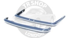Triumph Tr6 Stainless Steel Bumper Set Uk Stock For Fast Ship Www.trshop.co.uk