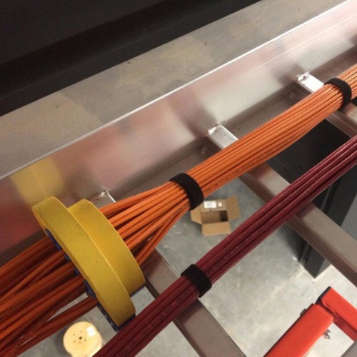 1PCS Network Carding Device Cable Comb Fireproof ABS Plastic Cables Organizi _yi - Afbeelding 7 van 15