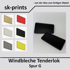Windleitblech Schlepptenderlok | kompatibel mit Playmobil LGB
