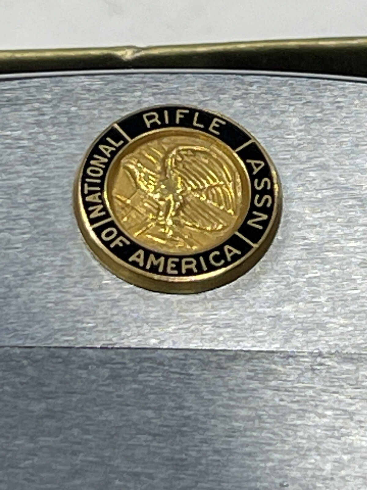 ZIPPO 1966 NATIONAL RIFLE ASSOCIATION NRA LIGHTER UNFIRED IN BOX C989