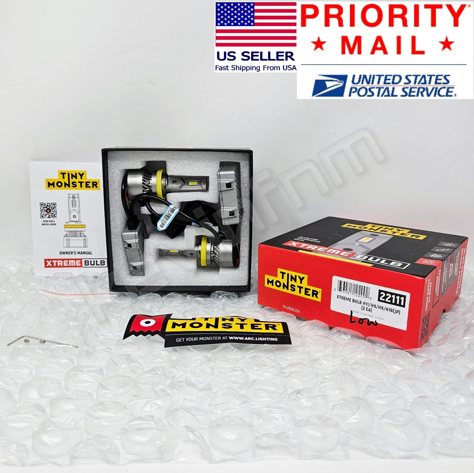 ARC Lighting 22111 Xtreme Series Patented Cooling H11 Efficient  