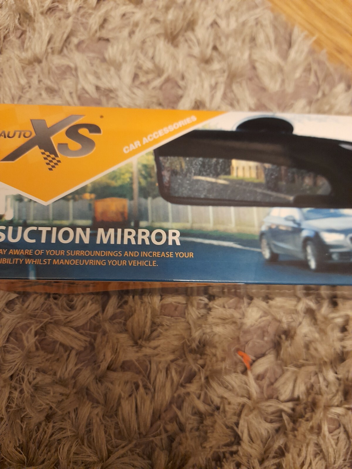 Auto XS SUCTION MIRROR For Car - Increase Visibility