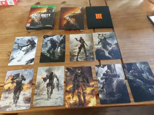 Call of Duty Black Ops III Hardened Edition Xbox One (cartes d'art Steelbook)
