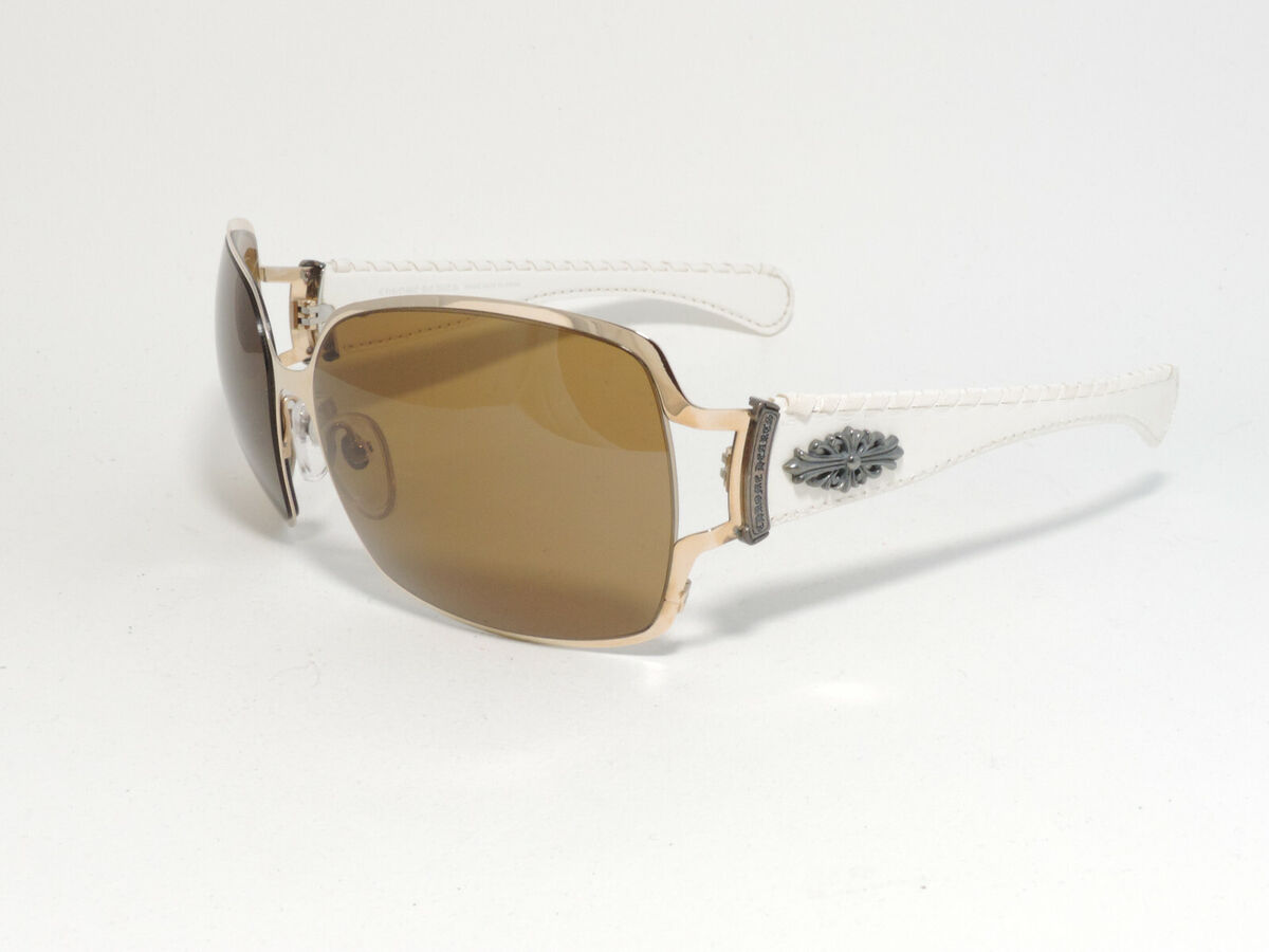 CHROME HEARTS POON II GP-WTL OVERSIZED BUTTERFLY SUNGLASSES CHROME HEARTS POON II GP-WTL OVERSIZED BUTTERFLY SUNGLASSES