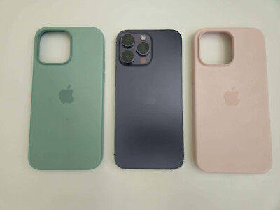 Apple iPhone 14 Pro Max - 256GB - Deep Purple (Unlocked) Bundle With 2 Cases 