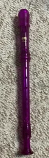 Genuine MPI Prism (#211212) Soprano Recorder Purple Very Good Condition!