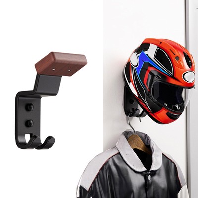 Generic Helmhalter Wandhalterung Motorrad Helmständer für Mützen Mäntel
