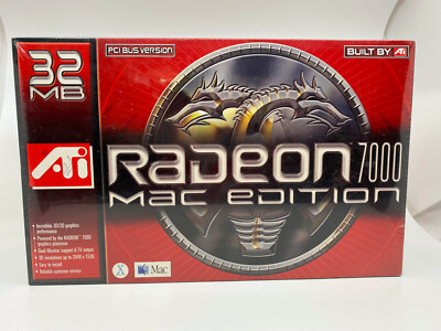Apple Mac Edition ATI Radeon 7000 32MB PCI Video Graphics Card In