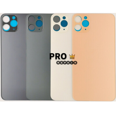 Big Camera Hole Battery Rear Door Glass Cover For iPhone 11 12 13 14 15 WithLogo