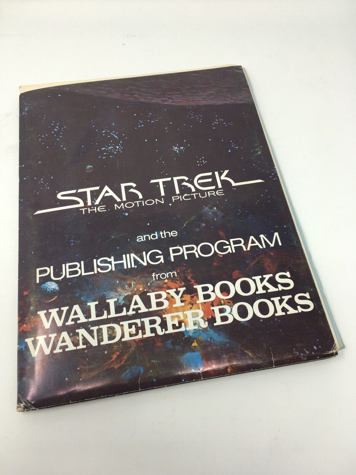 1979 STAR TREK THE Complete Free Shipping MOTION PICTURE Credence pho Program Publishing folder