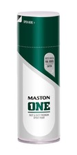 Maston ONE 400ml Spray Paint Satin, Black, White, Grey, Blue, Green, Red, Yellow