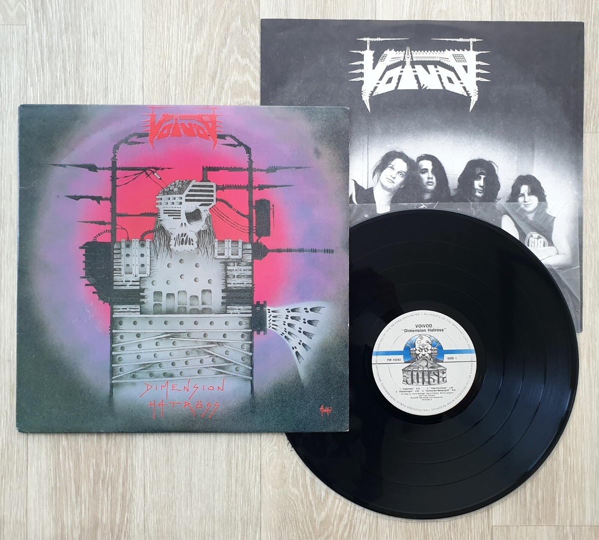 Voivod Dimension Hatross 1988 Orig US 1st Press Noise FW