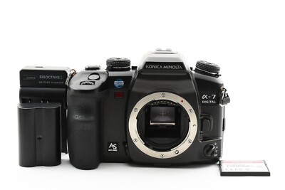 KONICA MINOLTA α-7 digital Excellent+5 Konica Minolta α-7 a-7 Dynax 7 Digital SLR