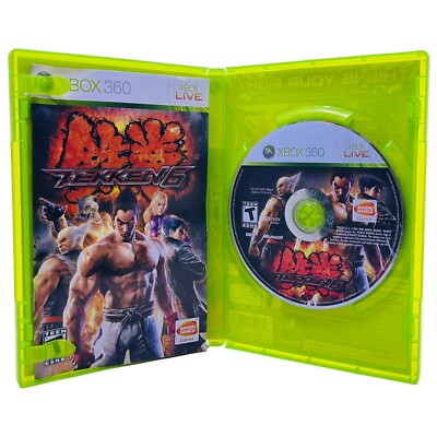 【新品未開封】xbox360 鉄拳6 TEKKEN6 海外版 Tekken 6 Xbox 360 W/ Limited Edition Slip Cover 722674210263