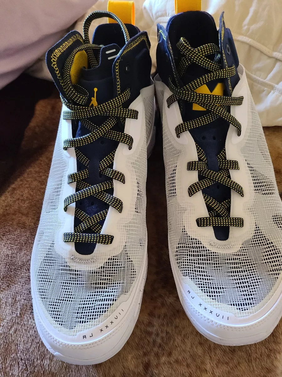 Nike Air Jordan 37 XXX7 UM Michigan Wolverines PE Player Sample 11.5 ds new  | eBay