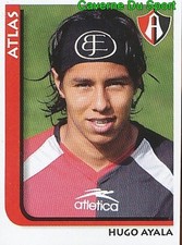 026 HUGO AYALA FC.ATLAS GAUDALAJARA MEXICO STICKER SUPERFUTBOL 2009 PANINI