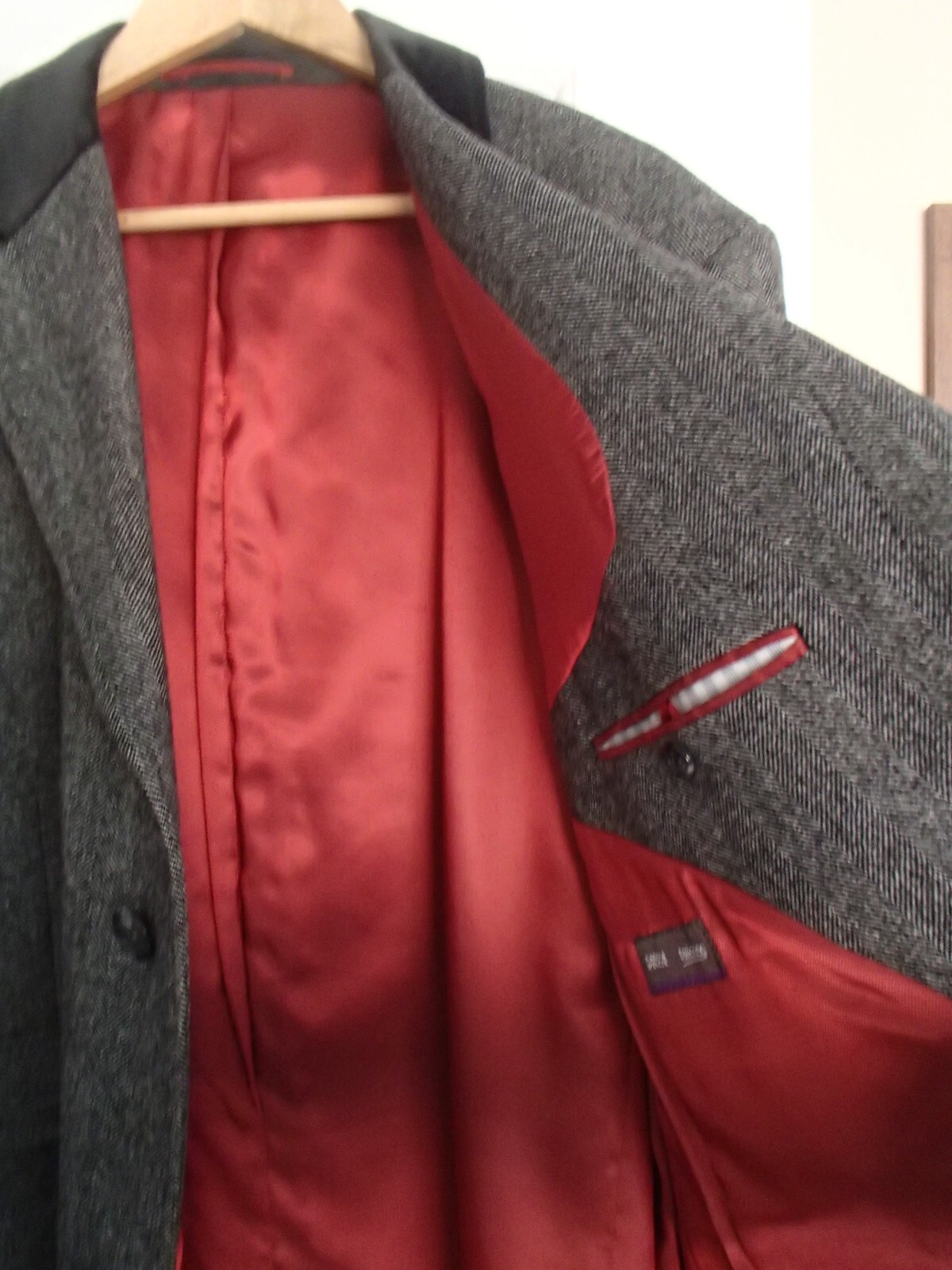 Men's Winter Coat Marks&Spencer XXL Authentic Yorkshire Tweed eBay