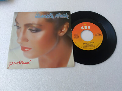 MARCELLA BELLA '' PROBLEME '' 45 RUNDEN 1982 CBS