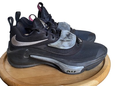 Nike Zoom Freak 3 Black Metallic Silver Giannis Men\'s Size 12 DA0694-002 Sneaker Nike Zoom Freak 3 Black Silver Sz 9 Mens Basketball Shoes  main image 4