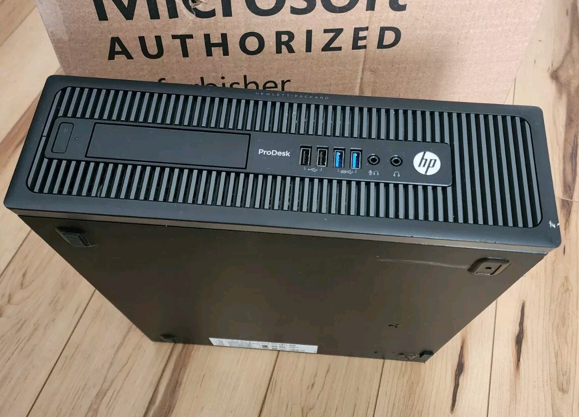 HP ProDesk 600 G1 SFF Desktop Core i5-4570 Quad-Core 8GB RAM 500GB