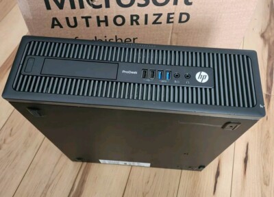 HP ProDesk 600 G1 SFF Desktop Core i5-4570 Quad-Core 8GB RAM 500GB