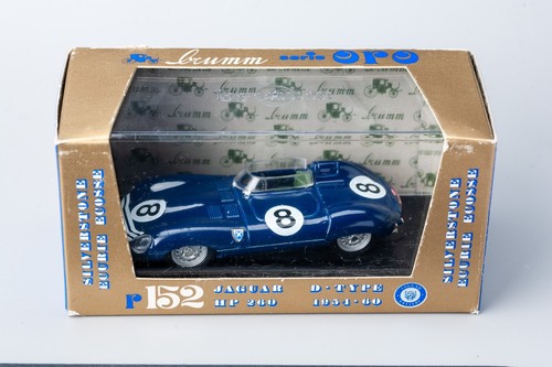 Jaguar D Type #8 Ron Flockhart 6th Daily Express Silverstone 1956 BRUMM 1:43 - Imagen 12 de 13