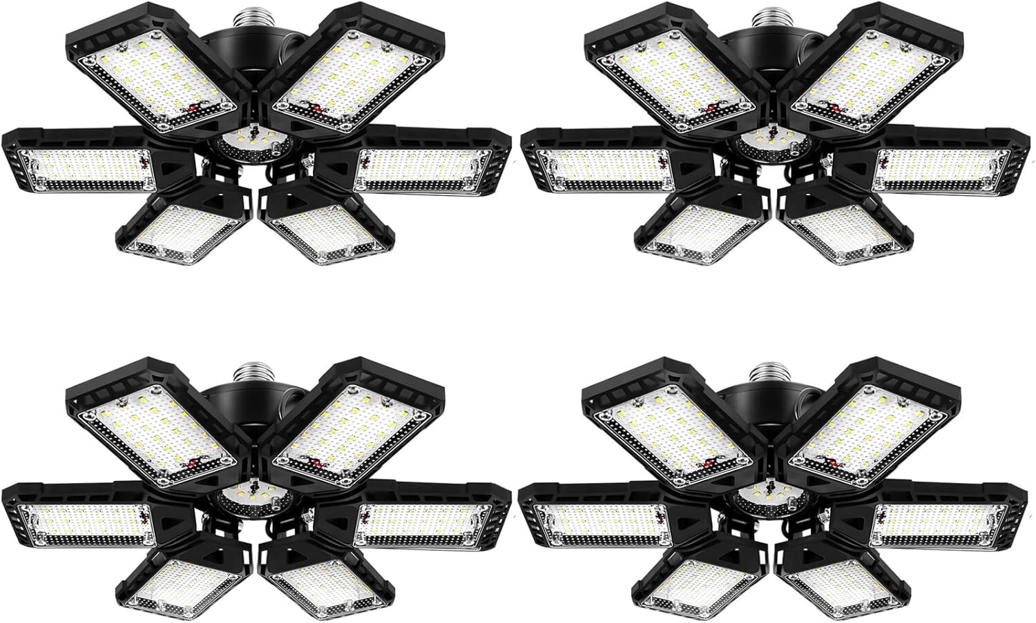 Energy Saving LED Shop Lights - 18000 Lumens Brightness, 6500K Cool White Light