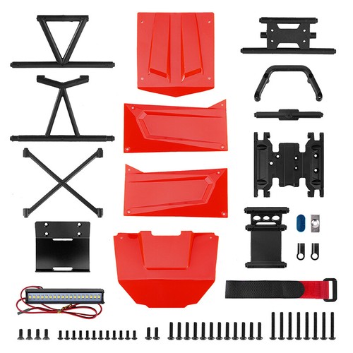 INJORA Rock Buggy Body Shell Chassis Kit for 1/10 SCX10 II 90046 UTB10 Capra - Picture 21 of 25