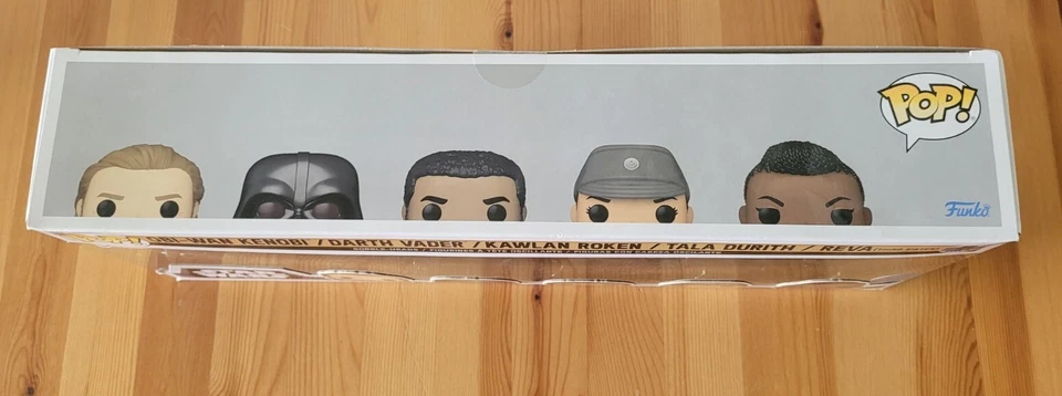 Star Wars Kenobi US Exclusive Pop! Vinyl 5-Pack Collectable Action Figures New - image 2 of 4