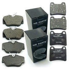 Bremsbeläge Bremsklötze vorne hinten für Mercedes-Benz W201 ohne ASR