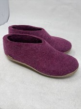 Glerups Wool Shoe Leather Sole Shoes 10.5 gr150 
