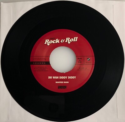 Manfred Mann / Do Wah Diddy Diddy /  2002 45rpm Mint