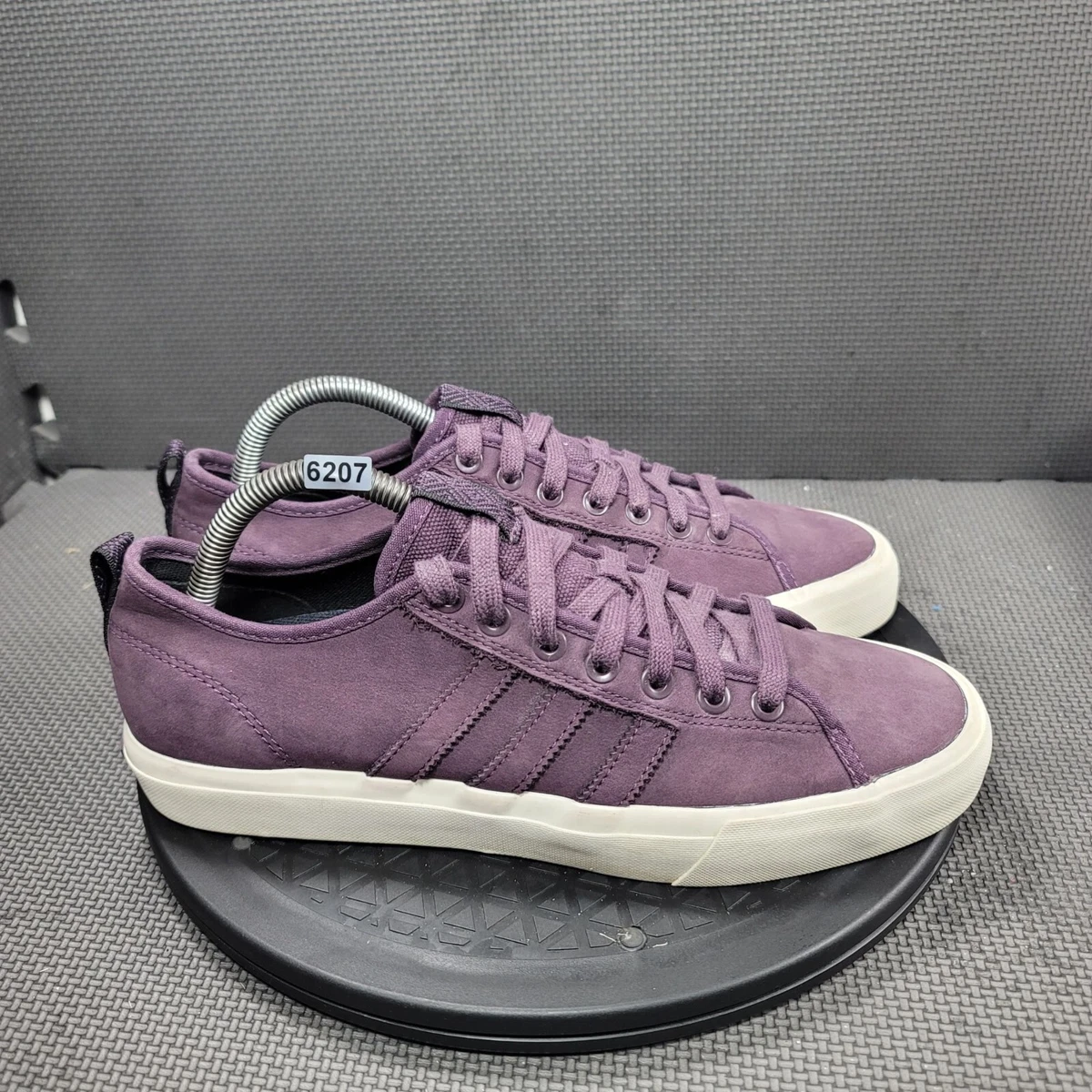 Adidas Matchcourt RX Mens Sz 8.5 Purple Suede Skate Shoes Sneakers | eBay