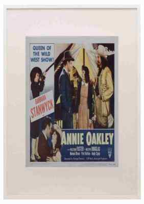 Annie Oakley 1935 06 Film A3 A4 Framed Print Picture