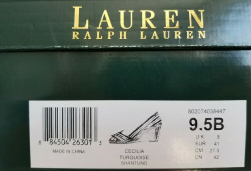RALPH LAUREN CECILIA CUTE ESPADRILLES WEDGES US 5.5 6 6.5 7 9.5 10 I LOVE SHOES - Picture 8 of 11