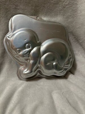 Vintage Wilton (2000) Itsy Bitsy Baby Cake Pan - Birthdays, Showers *USED*
