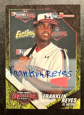 2014 Bowman Under Armour All-American Franklin Reyes #12 38/99